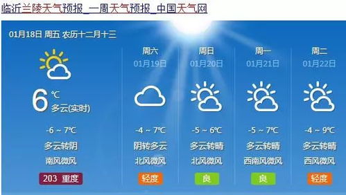 兰陵天气（兰陵天气15天天气预报）