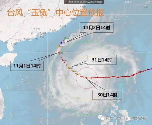 中央气象台发布台风玉兔预警，多省将迎强风雨